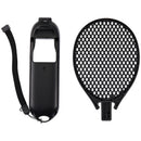 Par de raquetas de tenis negras Joy-Con para Nintendo Switch, ideales para Mario Tennis Aces.