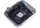Tapa trasera plateada de acero inoxidable para Apple Watch Series 4 de 44mm, OEM usada, Grado A.