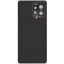 Tapa trasera Motorola Edge Plus Edge 40 Pro XT2301 negra interestelar premium, repuesto de vidrio para reparación.