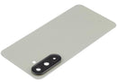 Tapa trasera de repuesto para Samsung Galaxy A36 5G color lima, sin logo, calidad Aftermarket Plus.