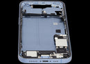 Chasis intermedio con puerto de carga flex y piezas pequenas iPhone 14 (US Version) (Azul)