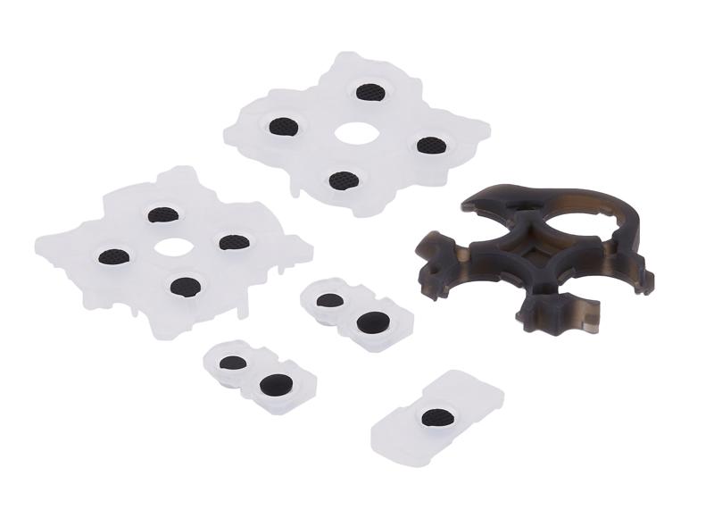 Pads de goma conductiva para controles de PlayStation 5 (Version 2)