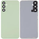 Tapa trasera verde lima para Samsung Galaxy A24 4G, con lente de cámara integrada, repuesto original.
