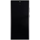 Pantalla OLED Phantom Black para Samsung Galaxy S23 Ultra con marco, repuesto Aftermarket Plus de 120Hz.