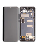 Pantalla LCD con marco para TCL 10 Pro (Reacondicionada) (Gris)