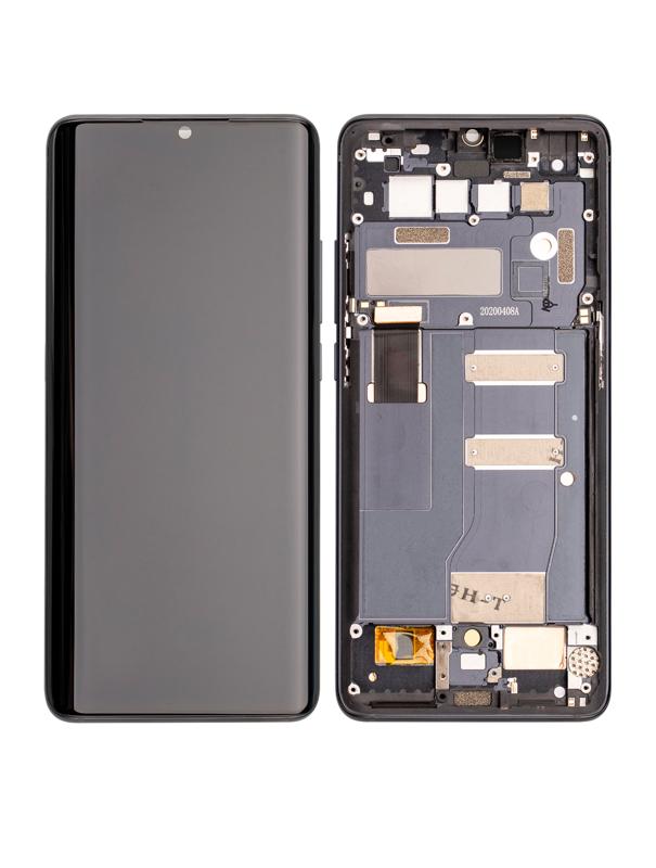 Pantalla LCD con marco para TCL 10 Pro (Reacondicionada) (Gris)