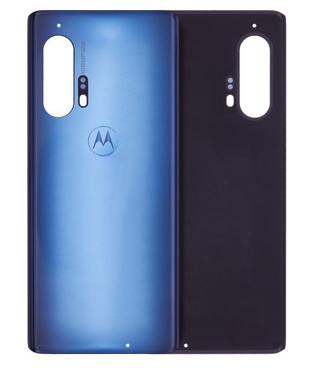 Tapa trasera original Motorola Edge Plus (XT2061 / 2020) color gris báltico para reparaciones en Guatemala.
