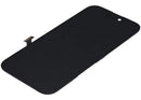 Pantalla OLED usada OEM para iPhone 15 con cable flex de sensor de luz, ideal para reparación de pantalla rota.
