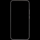 Pantalla OLED gris para Xiaomi 15T con marco, pieza de repuesto refurbished para reparación de display.