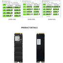 Encuentra la mejor oferta de Unidades de estado solido SSD M.2 NVME PCIe 3.0 de 256GB en Guatemala con Derlar, tu mayorista de confianza en reparaciones y componentes electrónicos.