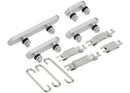 Botones de encendido y volumen blancos para iPhone 16e, repuesto original Apple A3231/A3409.