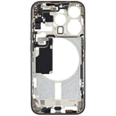 Chasis central con boton de encendido y volumen iPhone 15 Pro (International Version) (Natural Titanium)