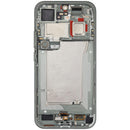 Pantalla OLED Xiaomi 17 Pro Max refurbished verde con marco, ideal para reparacion de display roto.