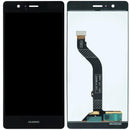 Pantalla LCD original Huawei P9 Lite negra, repuesto para reparación PRA-LX1, PRA-LX2.