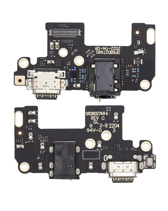 Reparación de puerto de carga original para Motorola Moto G Stylus 5G en Guatemala.