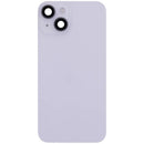 Tapa trasera morada sin logo para iPhone 14, con MagSafe, NFC y cable flex de flash.