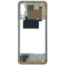 Tapa superior blanca original Samsung Galaxy A70 (A705), repuesto de service pack para reparación de housing.