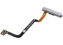 Sensor de huella digital plateado para Samsung Galaxy Z Fold 6 (F956) con cable flex.
