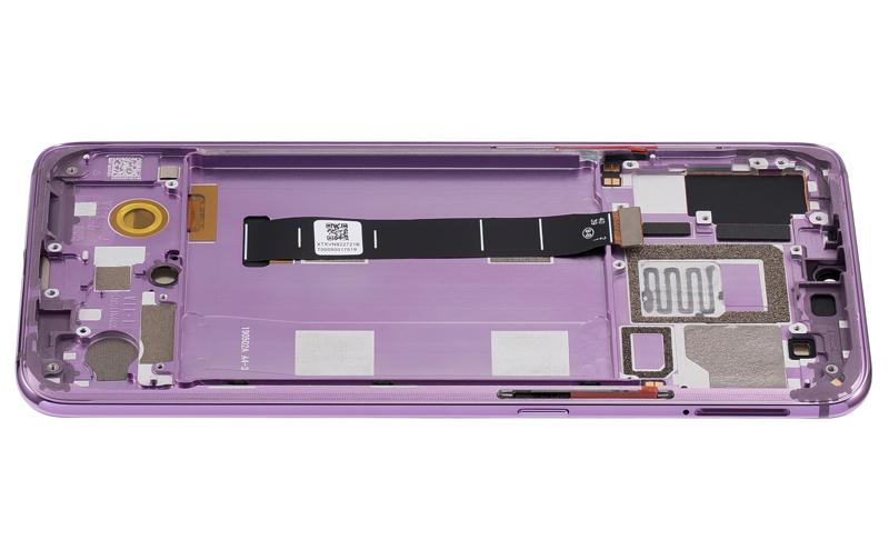 Encuentra pantallas OLED con marco para Xiaomi Mi 9 de color lavanda violeta en Guatemala.