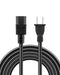 Compra un cable de alimentación AC de 3 clavijas universal (C17) para tu consola Xbox o PlayStation Pro en Guatemala.