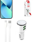 Encuentra el cargador de auto dual USB-A 3.4A LDNIO C29 en Guatemala para una carga rápida y eficiente.