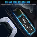 Encuentra en Guatemala el SSD Derlar DL-770 PCIe 4.0 de 1TB con disipador para PlayStation 5 en talleres de reparación de consolas y mayoristas de tecnología.
