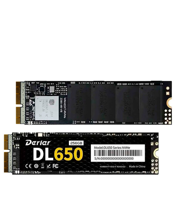 Encuentra el SSD Derlar Series 3 NVME PCIe 3.0 256GB para MacBook Air / Pro en Guatemala, ideal para actualizaciones y reparaciones en talleres especializados.