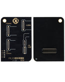 Reparación de pantalla de iPhone 12 a 16 Series en Guatemala con Unidad programador DLZ F210 True Tone Restore y 5 placas incluidas.