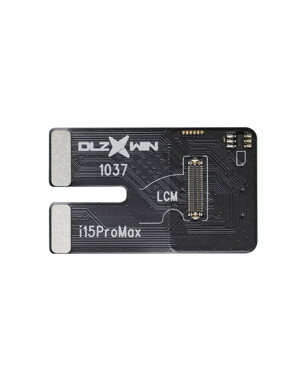 Reparación de cable flex DLZ S800 Ultra Tester para iPhone 15 Pro Max en Guatemala.