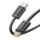 Encuentra en Guatemala el cable de datos BASEUS USB C-C Dynamic 4 Braided Fast Charging ideal para cargas rápidas de hasta 100w de potencia en 3 pies de longitud.