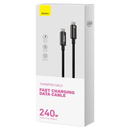Cable de carga rápida BASEUS PD 3.1 USB C-C en Guatemala para mayoristas a buen precio.