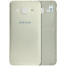 Tapa trasera dorada Service Pack para Samsung Galaxy J3 (2016) J320, ideal para reparación.