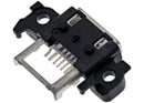 Reparación de puerto de carga micro USB con soldadura requerida en Guatemala - 06 pines - 4 puntos de anclaje (C265) - Condición usada.