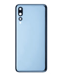 Tapa trasera de vidrio Midnight Blue para Huawei P20 Pro con lente de cámara, repuesto para reparación.