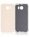 Encuentra la tapa trasera original en Gold Platinum para reparar tu Samsung Galaxy S6 en Guatemala con garantía.