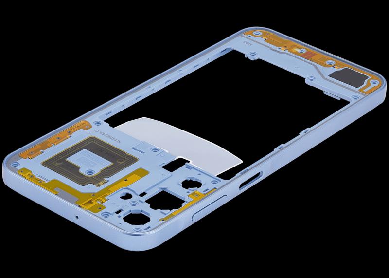 Encuentra la carcasa intermedia Samsung Galaxy A25 5G (A256 / 2023) en Guatemala para reparaciones y reemplazos al mejor precio.