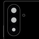 Lente de vidrio para cámara trasera Samsung Galaxy Z Fold 7 (F966) con adhesivo, pack de 10.