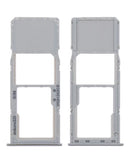 Encuentra la bandeja de tarjeta SIM para Samsung Galaxy A51 4G (A515 / 2019) en Guatemala, mayorista de componentes y reparaciones Samsung en Prism Crush White.