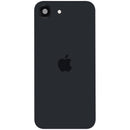 Tapa trasera negra usada para iPhone 17e con MagSafe y NFC. Repuesto original Apple para reparación de pantalla.