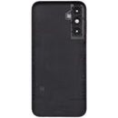 Tapa trasera negra para Samsung Galaxy A14 5G (A146) con lente de cámara, repuesto aftermarket.