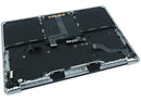 Tapa superior Space Gray para MacBook Pro 13 A2338 M2 con teclado ANSI US, batería y trackpad. Repuesto OEM.