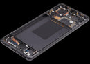 Pantalla OLED refurbished gris con marco para Xiaomi 12 Pro/12S Pro, repuesto de display para reparación.
