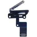 Botón de encendido plateado OEM para iPad 11 (2025) modelos A3354-A3357, repuesto genuino.