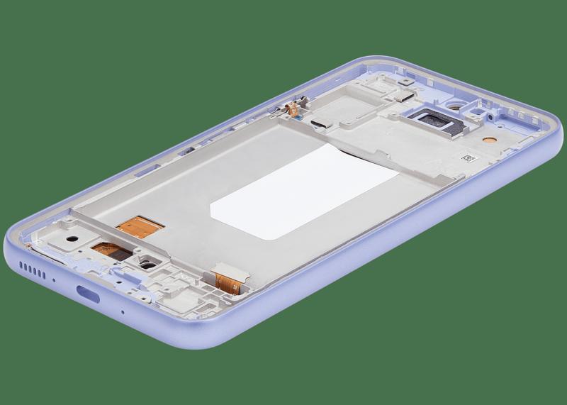 Reparación de pantalla OLED con marco para Samsung Galaxy A54 5G en Guatemala.