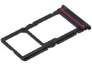 Bandeja SIM doble para Motorola Moto G37 XT2625, color negro, para chip y tarjeta de memoria.