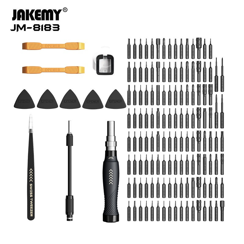 Encuentra el mejor juego de desarmadores de precisión 145 en 1 con accesorios en Guatemala.