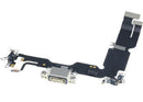 Puerto de carga con cable flex y placa original iPhone 15 Plus (Yellow)