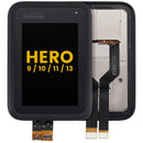 Reparación de pantalla LCD táctil para GoPro Hero 9, 10, 11 y 13 en Guatemala.
