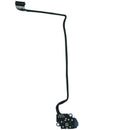 Cable flex jack de audio original MacBook Neo 2026 Indigo, repuesto para reparación de puerto de audífonos.