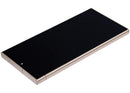 Pantalla OLED Samsung Galaxy S24 Ultra Titanium Yellow con marco, repuesto para reparación display SM-S928.